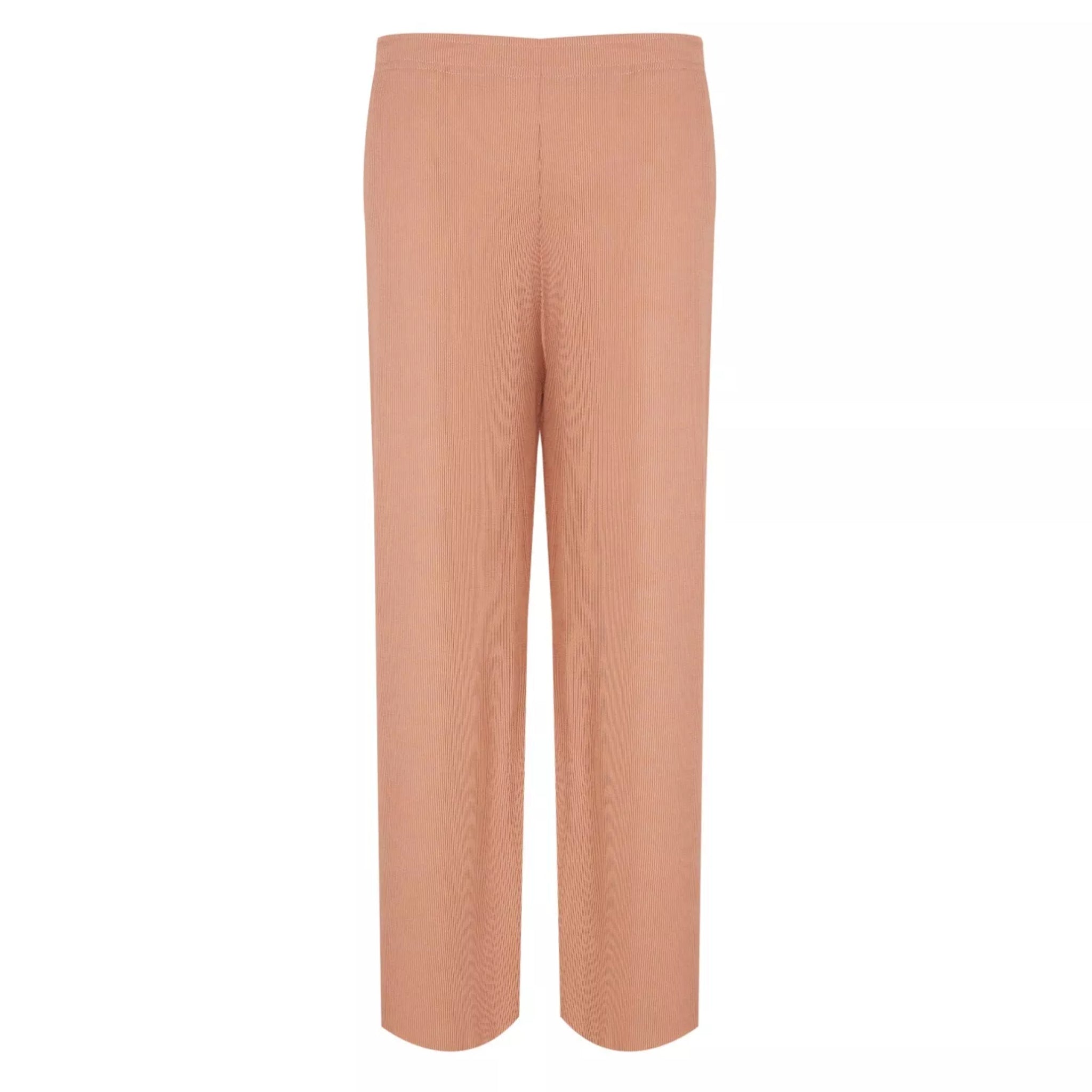 Women’s classic wide leg palazzo trousers in camel – lightweight casual and summer fashion pants.